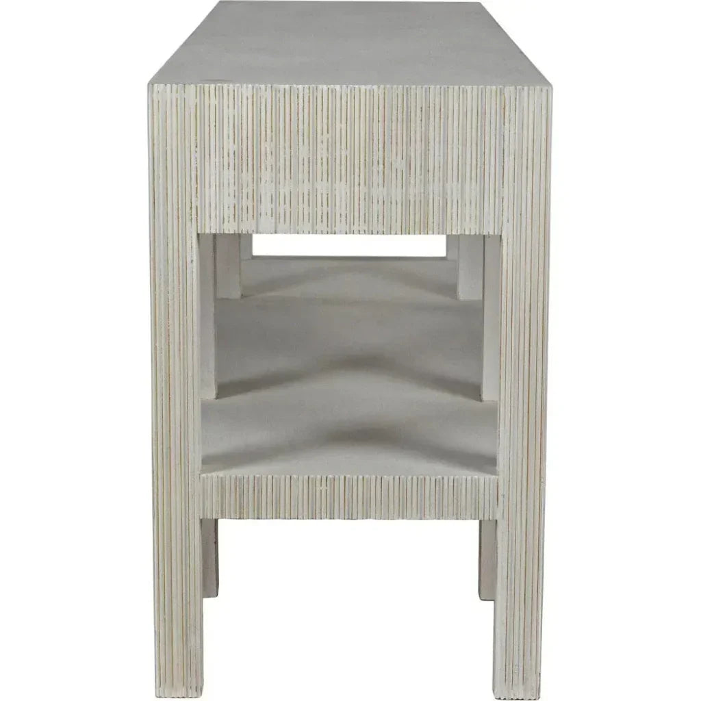 Conrad Wood Drawers Console Table