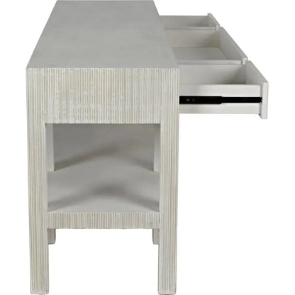 Conrad Wood Drawers Console Table