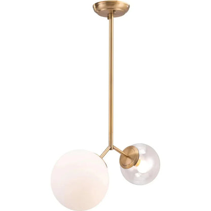 Constance Ceiling Lamp Brass - LOOMLAN - Zuo Modern - Pendants
