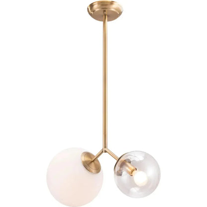 Constance Ceiling Lamp Brass - LOOMLAN - Zuo Modern - Pendants