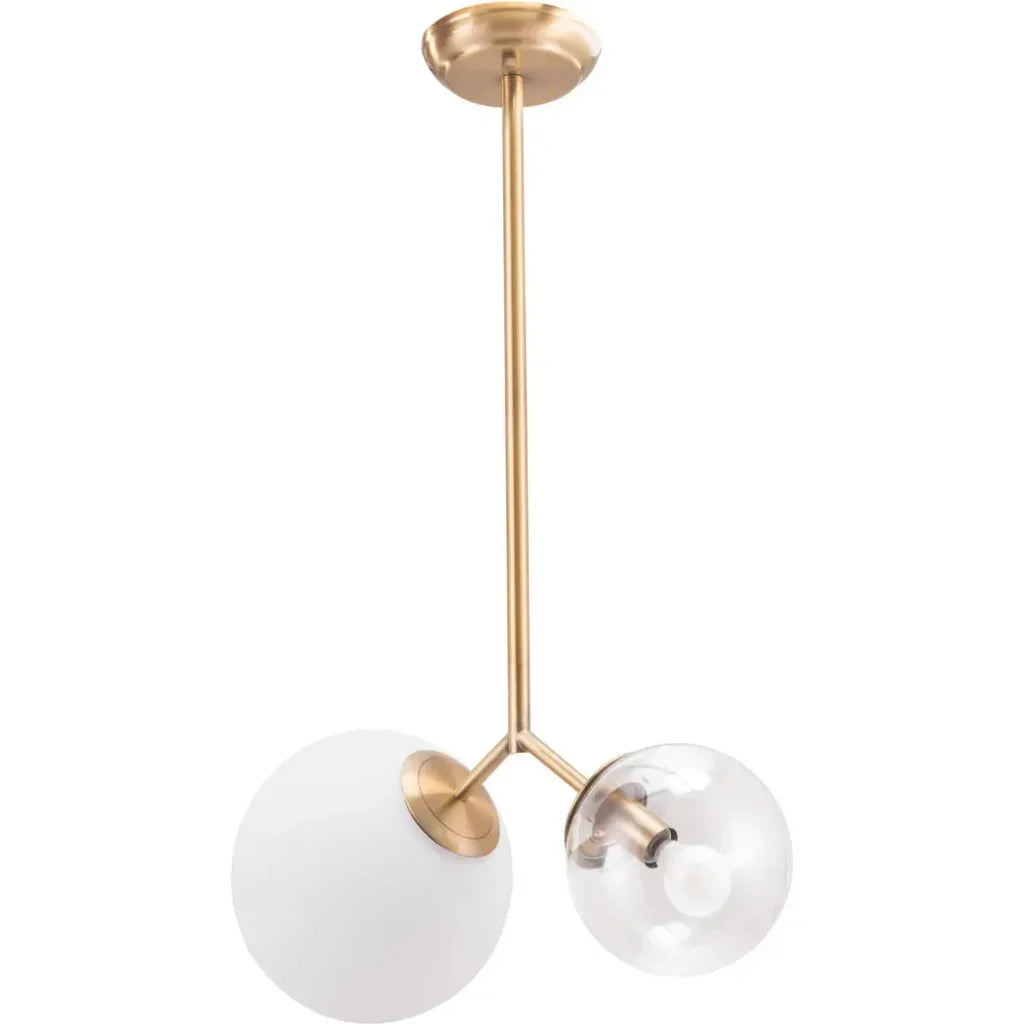 Constance Ceiling Lamp Brass - LOOMLAN - Zuo Modern - Pendants