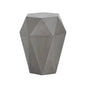 Constance Geometric Shaped Outdoor End Table - LOOMLAN - SUNPAN - Outdoor Side Tables
