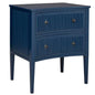 Blue Wooden 2 Drawers Constellation Chest - LOOMLAN - Furniture Classics - Chests