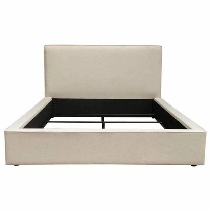 Contemporary Brown Low Profile Bed Frame - LOOMLAN - Diamond Sofa - Beds