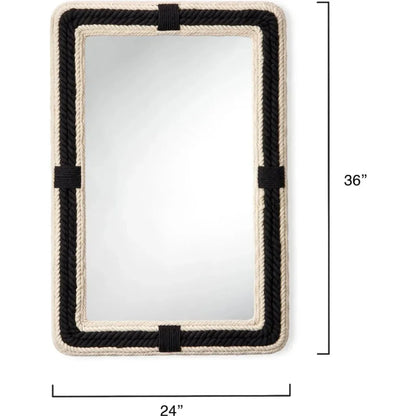 Contrast Rectangle Mirror - LOOMLAN - Jamie Young - Wall Mirrors