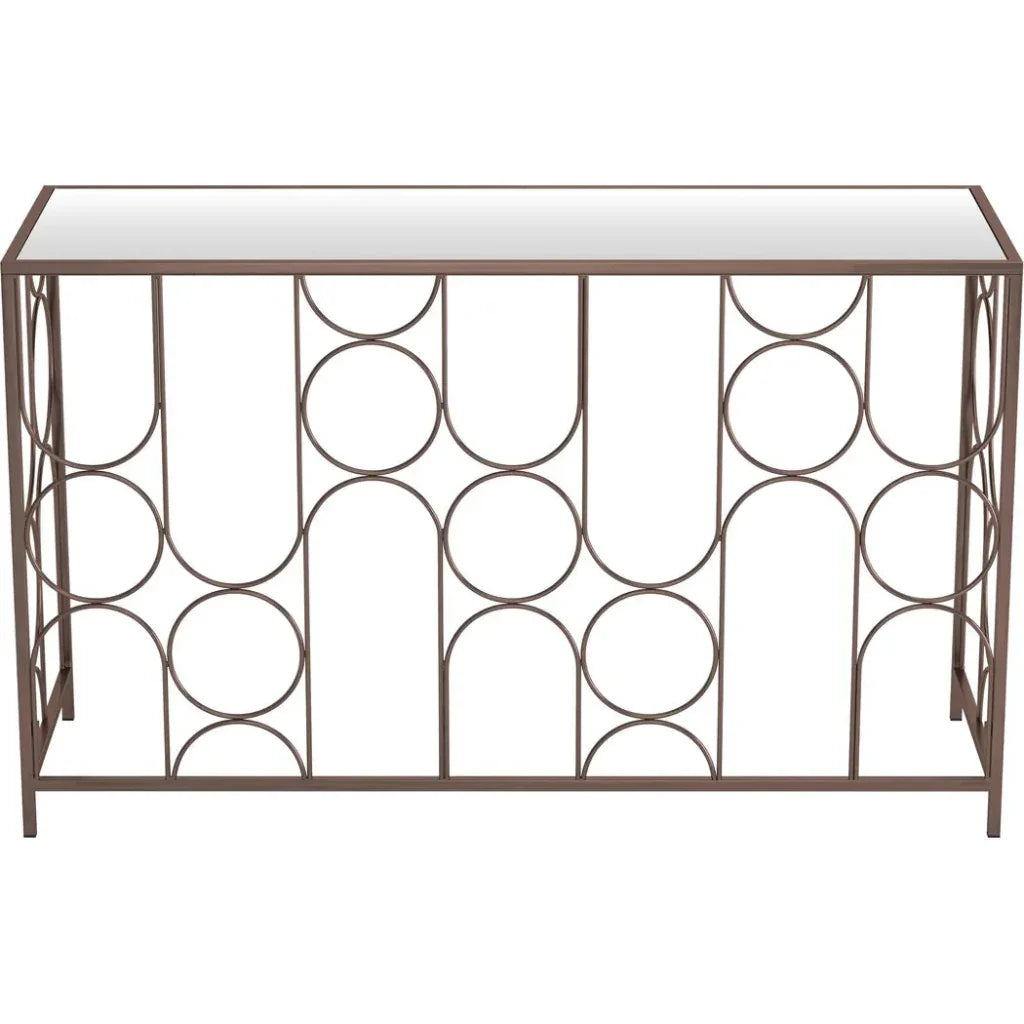 Convale Console Table Bronze - LOOMLAN - Zuo Modern - Console Tables