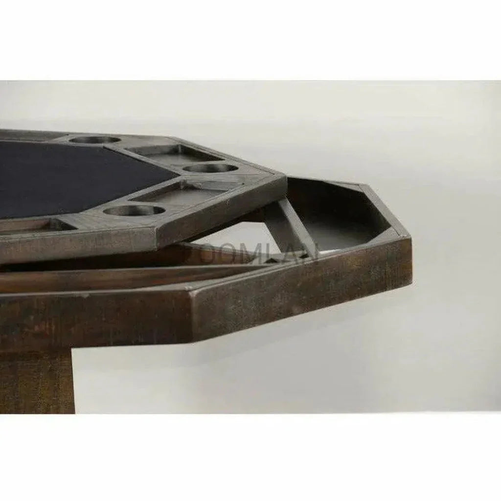 Convertibel Dining Table Poker Game Table-Game Tables-Sunny D-LOOMLAN