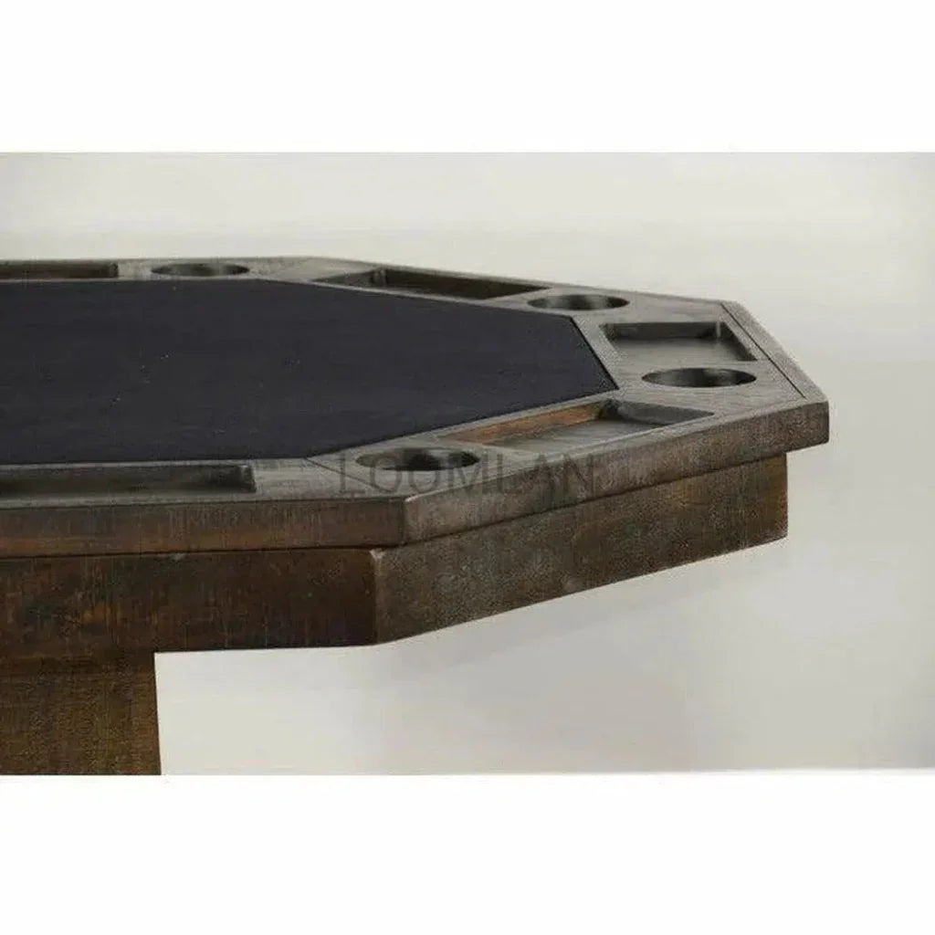 Convertibel Dining Table Poker Game Table-Game Tables-Sunny D-LOOMLAN