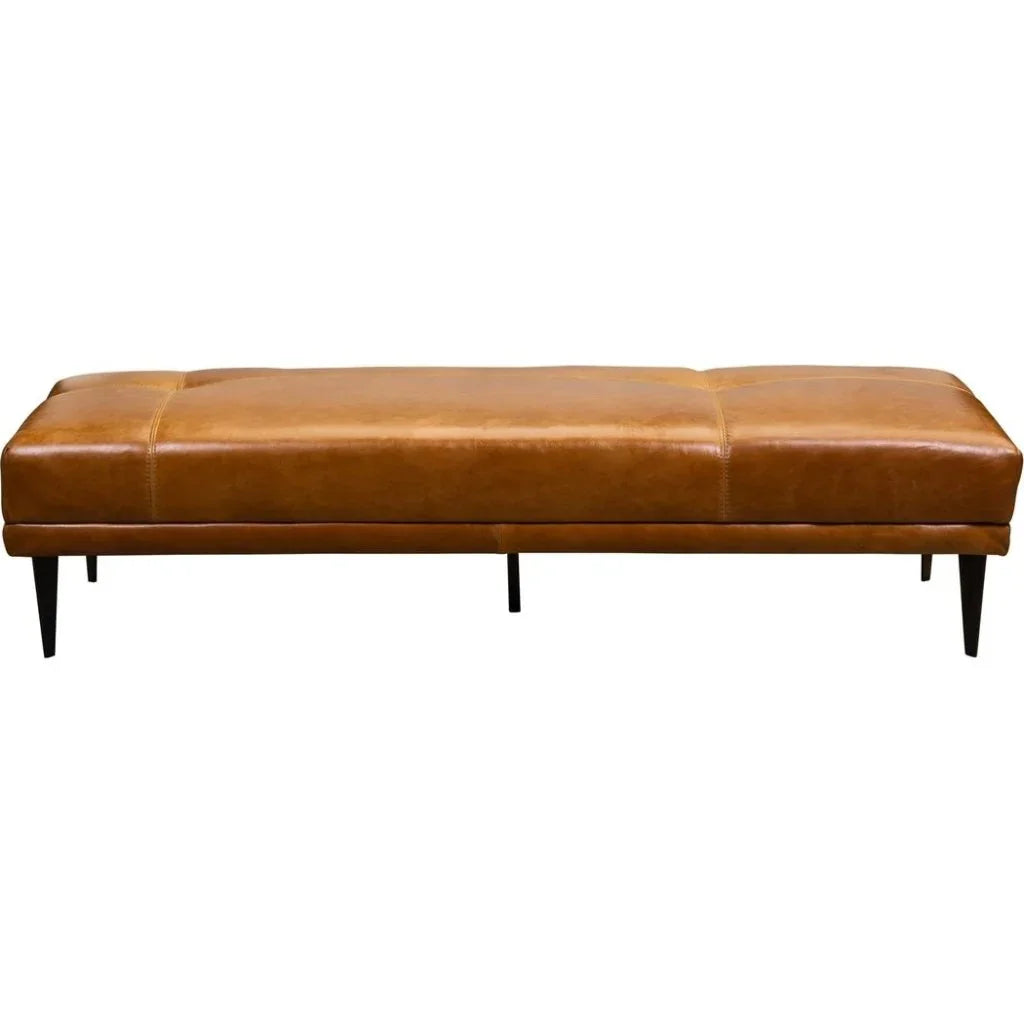 Convo Backless Leather Bedroom Bench - LOOMLAN - Olivia + Quinn - Bedroom Benches