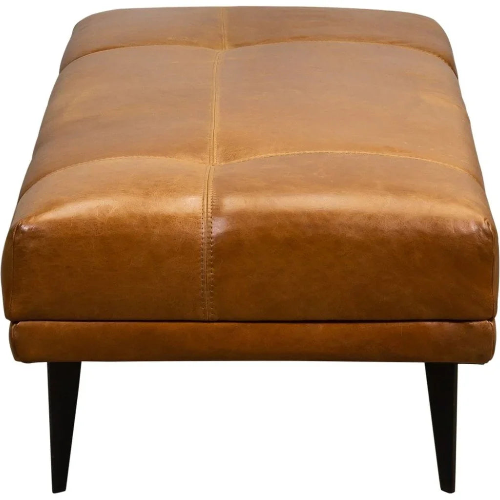 Convo Backless Leather Bedroom Bench - LOOMLAN - Olivia + Quinn - Bedroom Benches