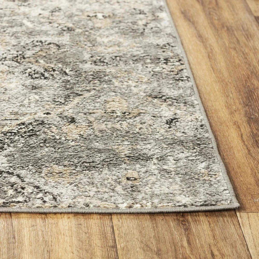 Cool Gray Kitchen Hallway Runner Rug - LOOMLAN - LOOMLAN - Area Rugs