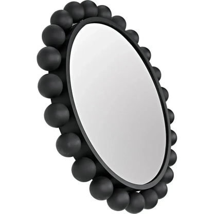 Cooper Round Metal Wall Mirror