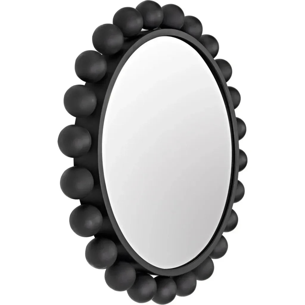 Cooper Round Metal Wall Mirror