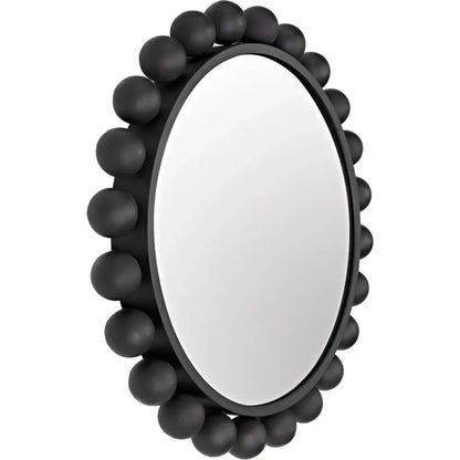 Cooper Round Metal Wall Mirror