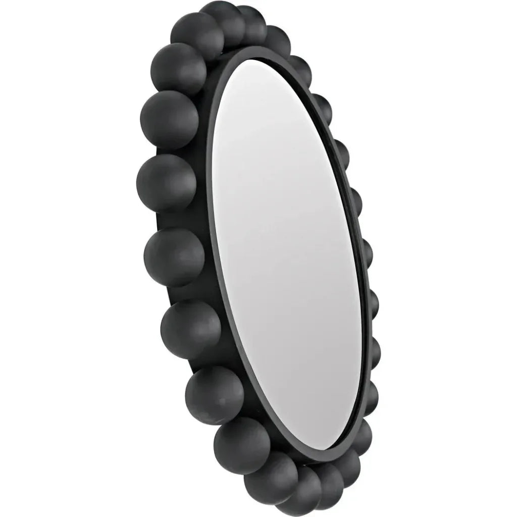 Cooper Round Metal Wall Mirror