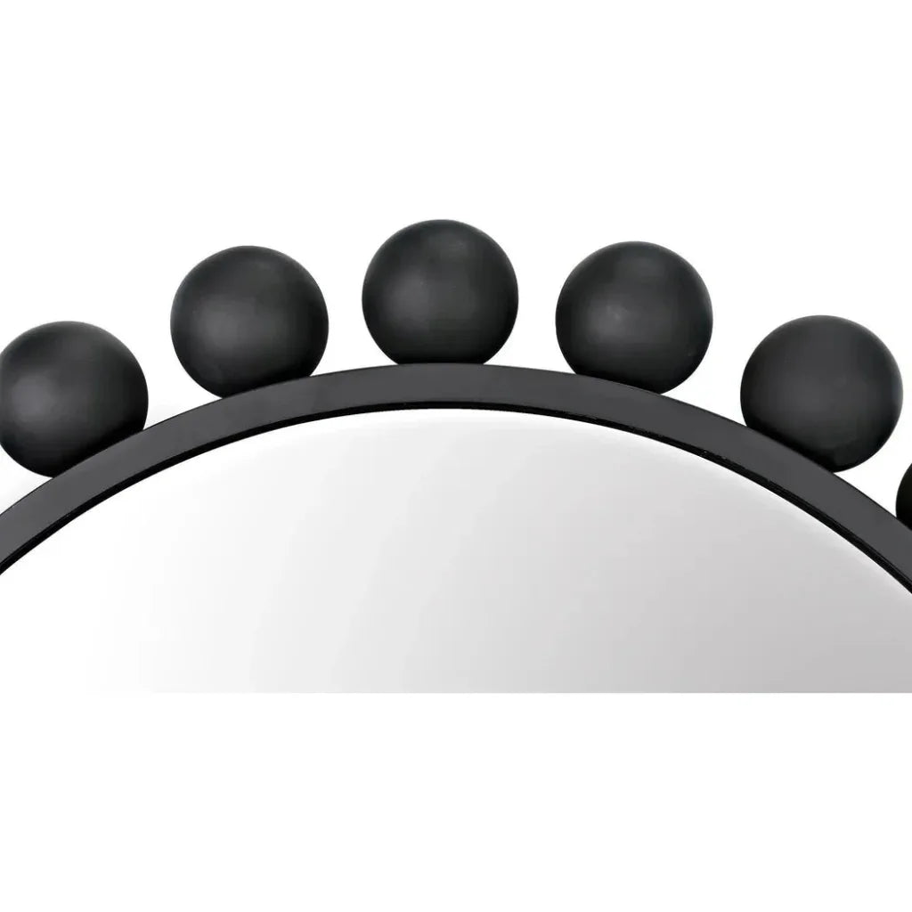 Cooper Round Metal Wall Mirror