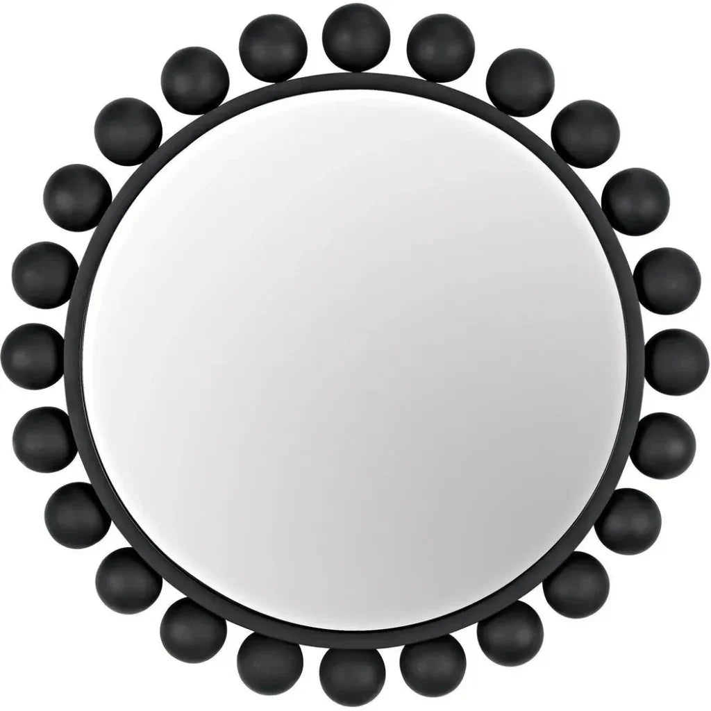 Cooper Round Metal Wall Mirror