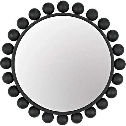 Cooper Round Metal Wall Mirror