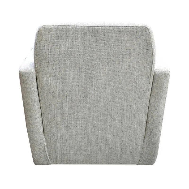 Cooper Swivel Club Chair - Woven Linen - LOOMLAN - LH Imports - Club Chairs