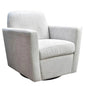 Cooper Swivel Club Chair - Woven Linen - LOOMLAN - LH Imports - Club Chairs