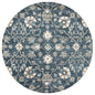 Copa Blue Round Area Rugs For Dining Room - LOOMLAN - LOOMLAN - Area Rugs