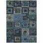 Cora Blue Washable Indoor - Outdoor Rug - LOOMLAN - LOOMLAN Rugs - Outdoor Rugs