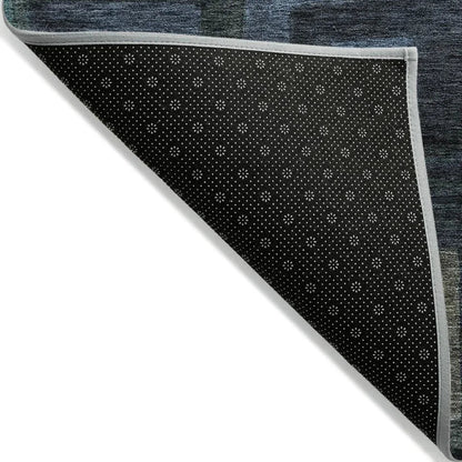 Cora Blue Washable Indoor - Outdoor Rug - LOOMLAN - LOOMLAN Rugs - Outdoor Rugs