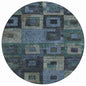 Cora Blue Washable Indoor - Outdoor Rug - LOOMLAN - LOOMLAN Rugs - Outdoor Rugs