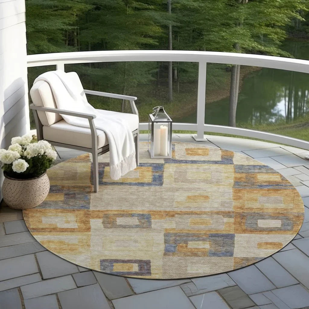 Cora Ivory Washable Indoor - Outdoor Rug - LOOMLAN - LOOMLAN Rugs - Outdoor Rugs