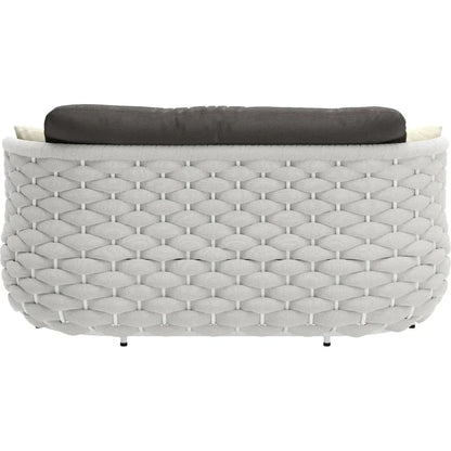 Coral Reef Loveseat Gray - LOOMLAN - Zuo Modern - Outdoor Sofas & Loveseats