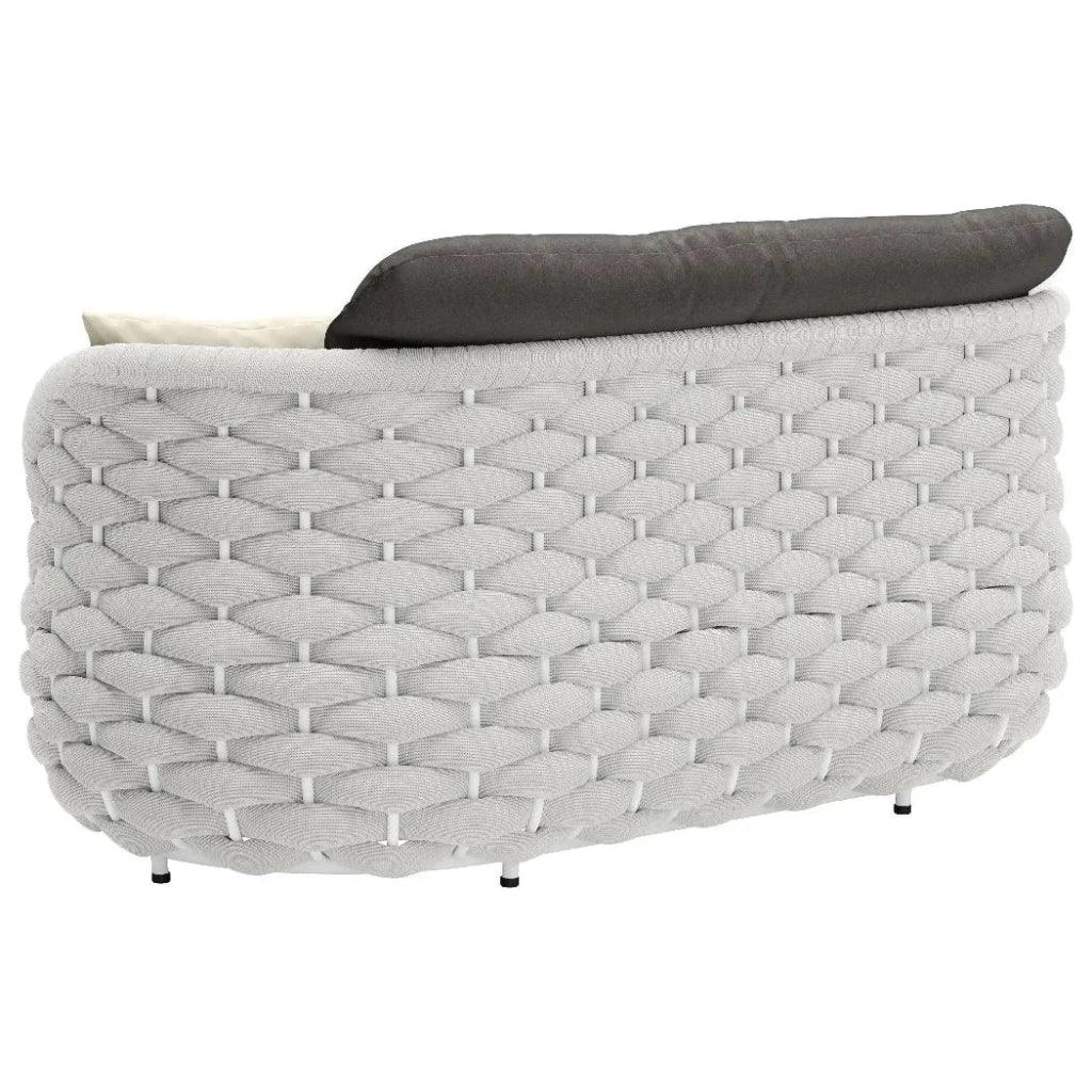 Coral Reef Loveseat Gray - LOOMLAN - Zuo Modern - Outdoor Sofas & Loveseats
