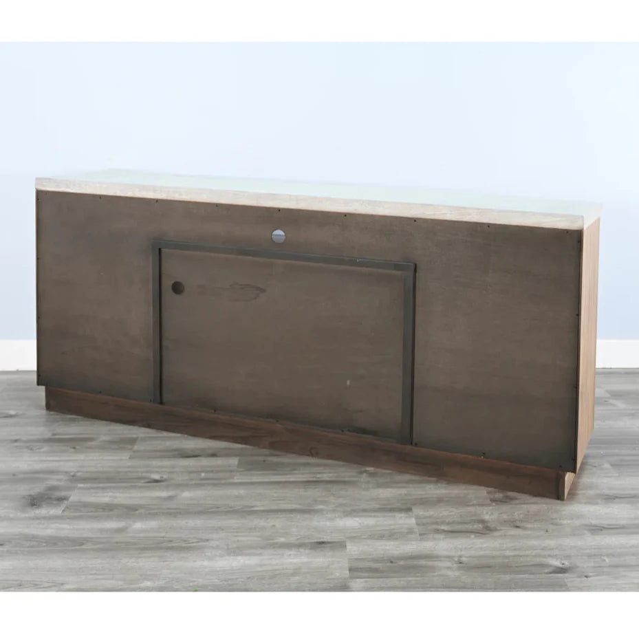Coral Shore Two Doors Wooden Media Console