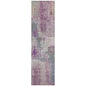 Coralia Purple Washable Indoor - Outdoor Rug - LOOMLAN - LOOMLAN Rugs - Outdoor Rugs