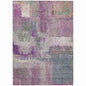 Coralia Purple Washable Indoor - Outdoor Rug - LOOMLAN - LOOMLAN Rugs - Outdoor Rugs