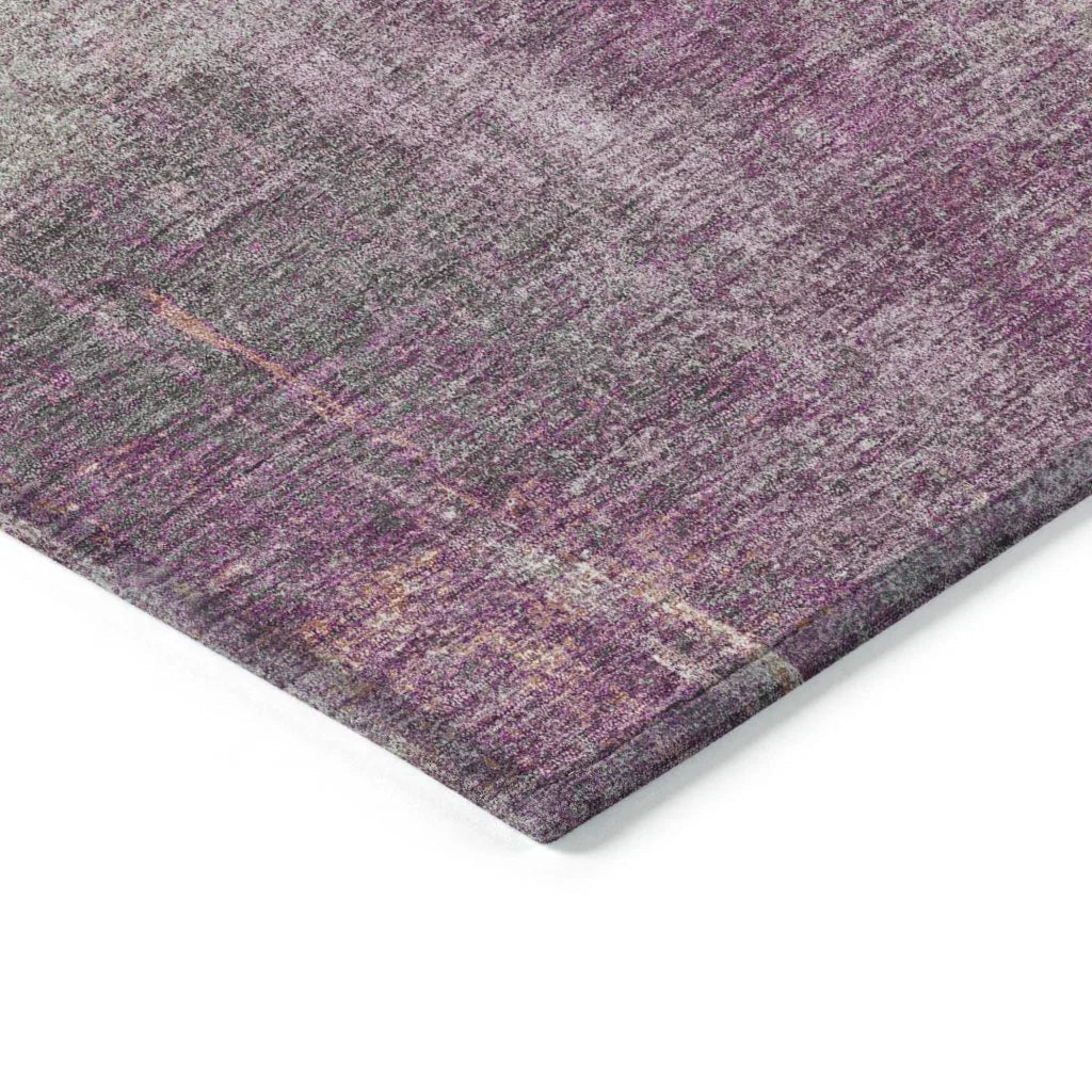 Coralia Purple Washable Indoor - Outdoor Rug - LOOMLAN - LOOMLAN Rugs - Outdoor Rugs