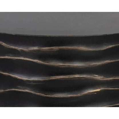 Corey Concrete Outdoor Round Coffee Table-Outdoor Coffee Tables-SUNPAN-LOOMLAN