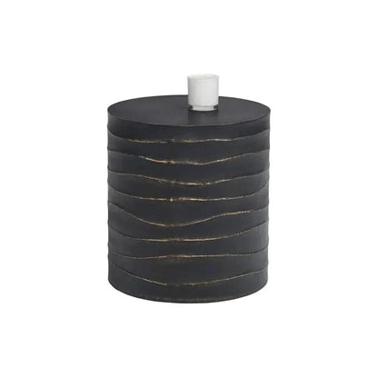 Corey Concrete Outdoor Round End Table - LOOMLAN - SUNPAN - Outdoor Side Tables