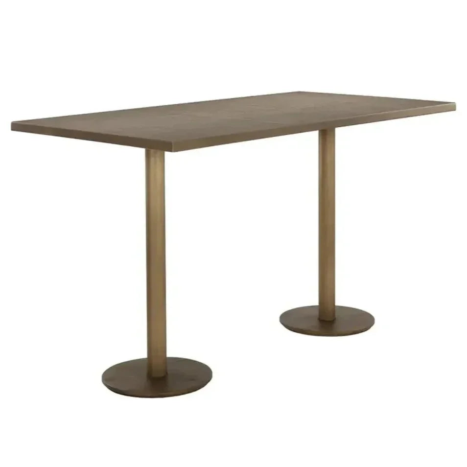 Corina ModernDurable Iron Bar Table - LOOMLAN - SUNPAN - Bar Tables