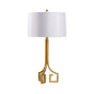 Corinth Gold Geometric Design Table Lamp - LOOMLAN - Chelsea House - Table Lamps