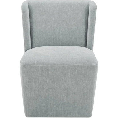 Cormac Rolling Performance Fabric Dining Chair - LOOMLAN - Moe's Home - Dining Chairs