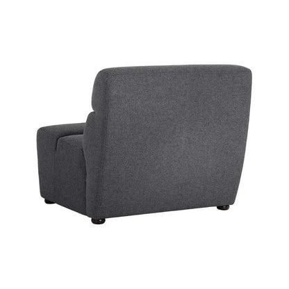 Cornell Fabric Modular Armless Chair-Modular Sofas-SUNPAN-LOOMLAN