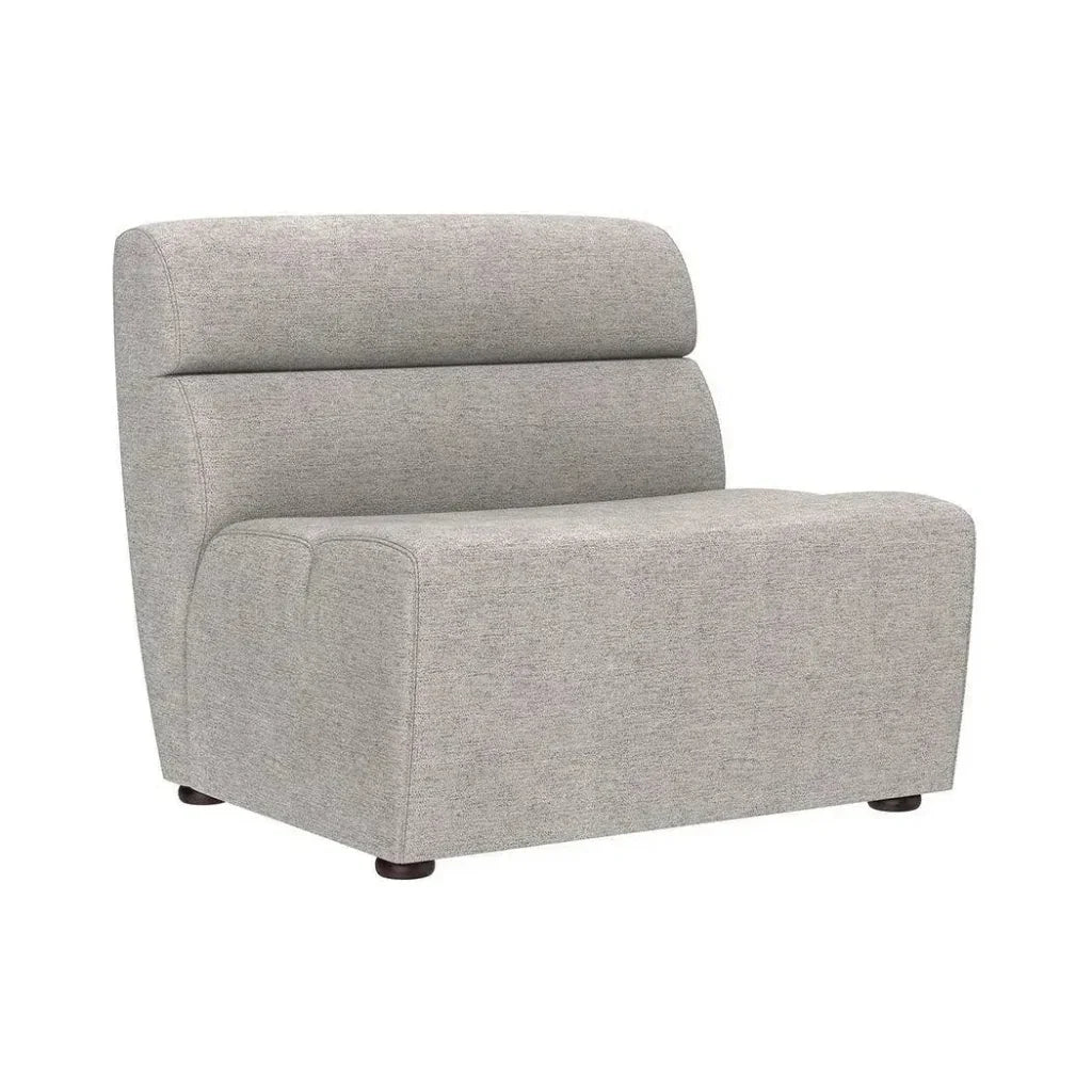 Cornell Fabric Modular Armless Chair-Modular Sofas-SUNPAN-Polo Club Stone-LOOMLAN