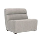 Cornell Fabric Modular Armless Chair-Modular Sofas-SUNPAN-Polo Club Stone-LOOMLAN