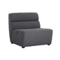 Cornell Fabric Modular Armless Chair-Modular Sofas-SUNPAN-Polo Club Kohl Grey-LOOMLAN