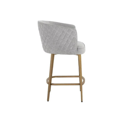 Cornella Fabric Counter Stool - LOOMLAN - SUNPAN - Counter Stools