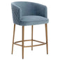 Cornella Fabric Counter Stool - LOOMLAN - SUNPAN - Counter Stools