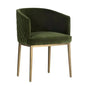 Cornella Fabric Dining Armchair - LOOMLAN - SUNPAN - Dining Chairs