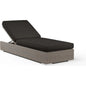 Coronado Sunbrella Adjustable Outdoor Chaise-Outdoor Chaises-Sunset West-Spectrum Carbon-LOOMLAN