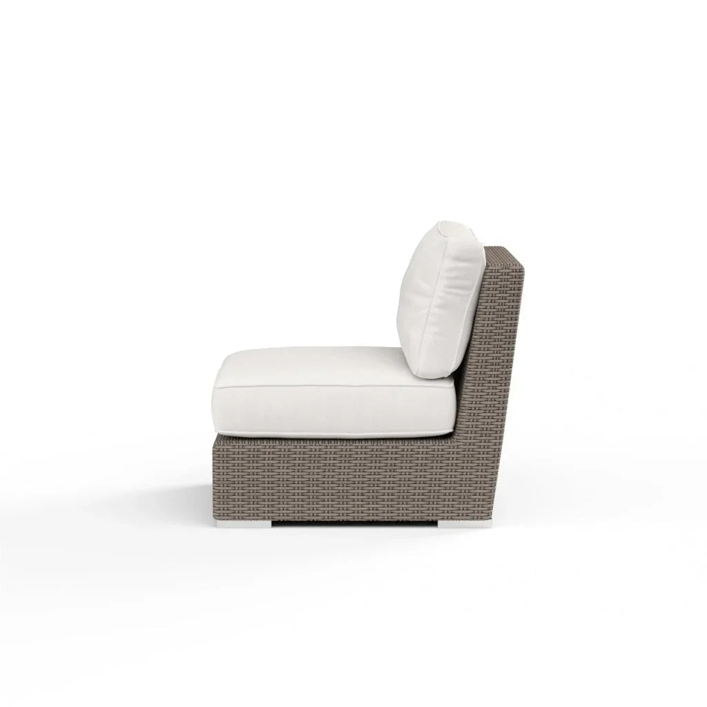 Coronado Sunbrella Outdoor Club Chair-Outdoor Accent Chairs-Sunset West-LOOMLAN