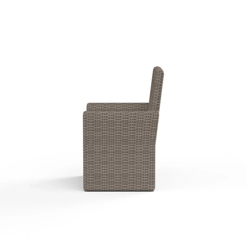 Coronado Sunbrella Outdoor Dining Chair 2PC-Outdoor Dining Chairs-Sunset West-LOOMLAN